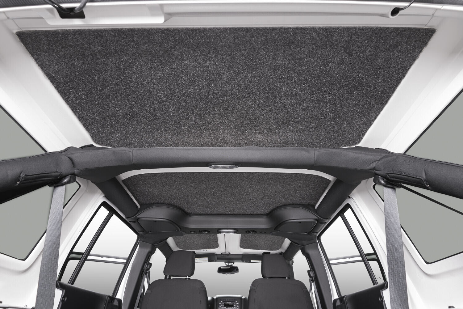 Guardian Comfort Jeep Liner Grey 18-26 Jeep Wrangler Unlimited Moab 4 Door / Jeep Wrangler Unlimited Rubicon 4 Door and More Husky Liners