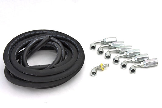 Basic Complete Full Hydraulic #6 Hose Kit Performance Components PSC Steering