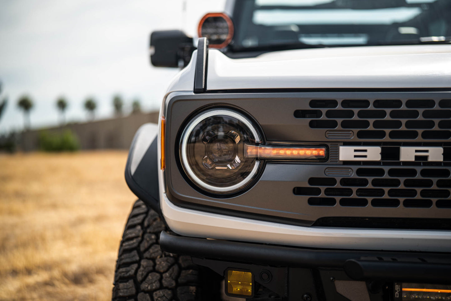 2021 2025 Ford Bronco Black Headlights DV8 Offroad-9
