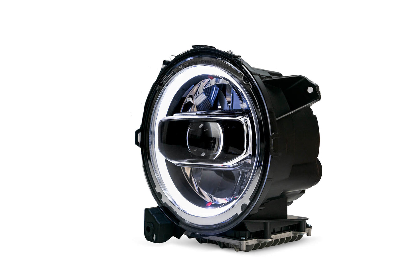 2018 2025 Jeep Jeep Gladiator JT Wrangler JL JLU LED Headlights Chrome DV8 Offroad-1