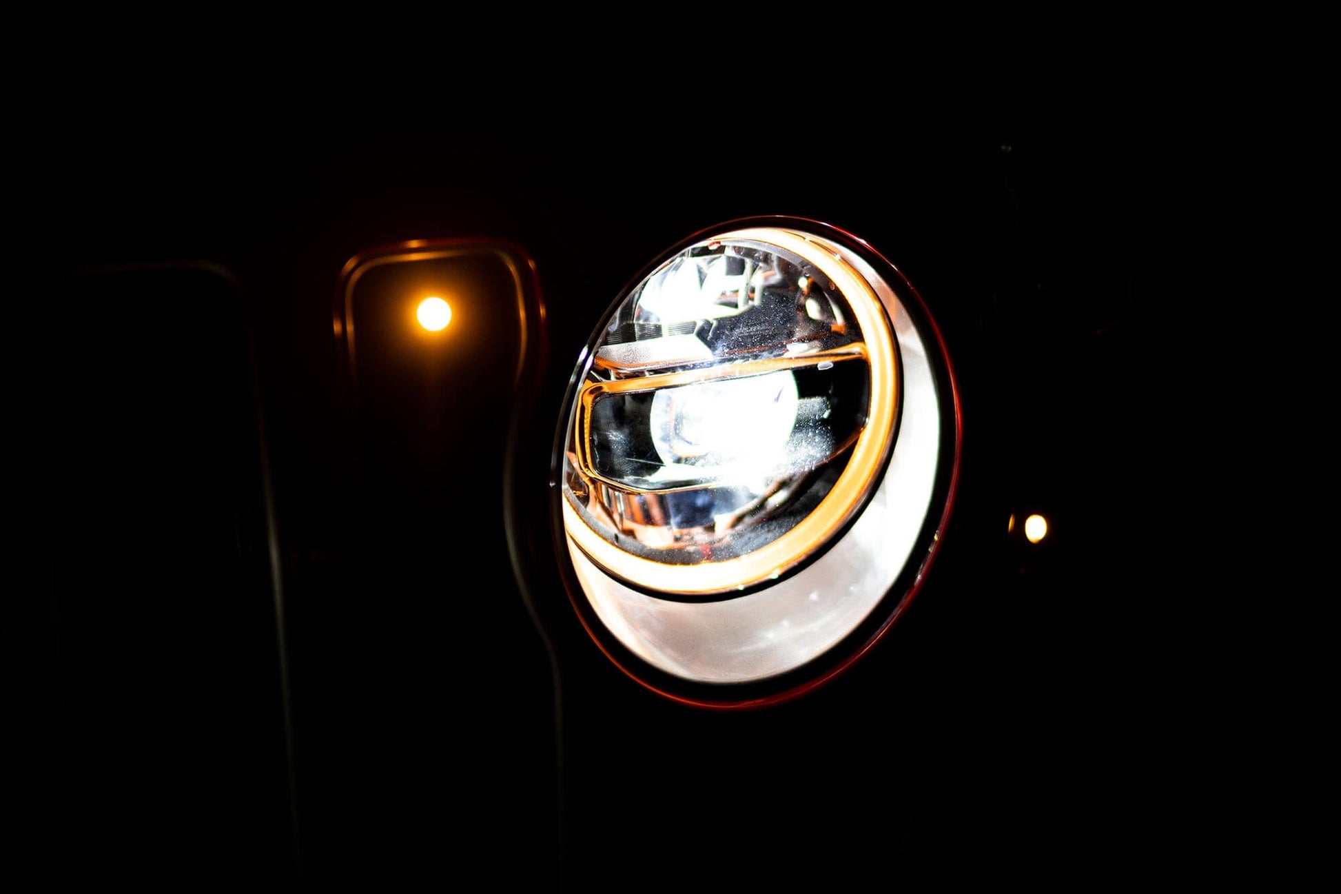 2018 2025 Jeep Jeep Gladiator JT Wrangler JL JLU LED Headlights Chrome DV8 Offroad-9