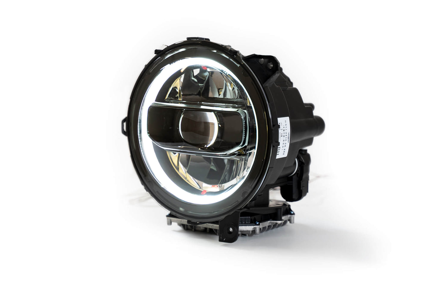 2020 2025 Jeep Gladiator JT Wrangler Headlights Black DV8 Offroad-4