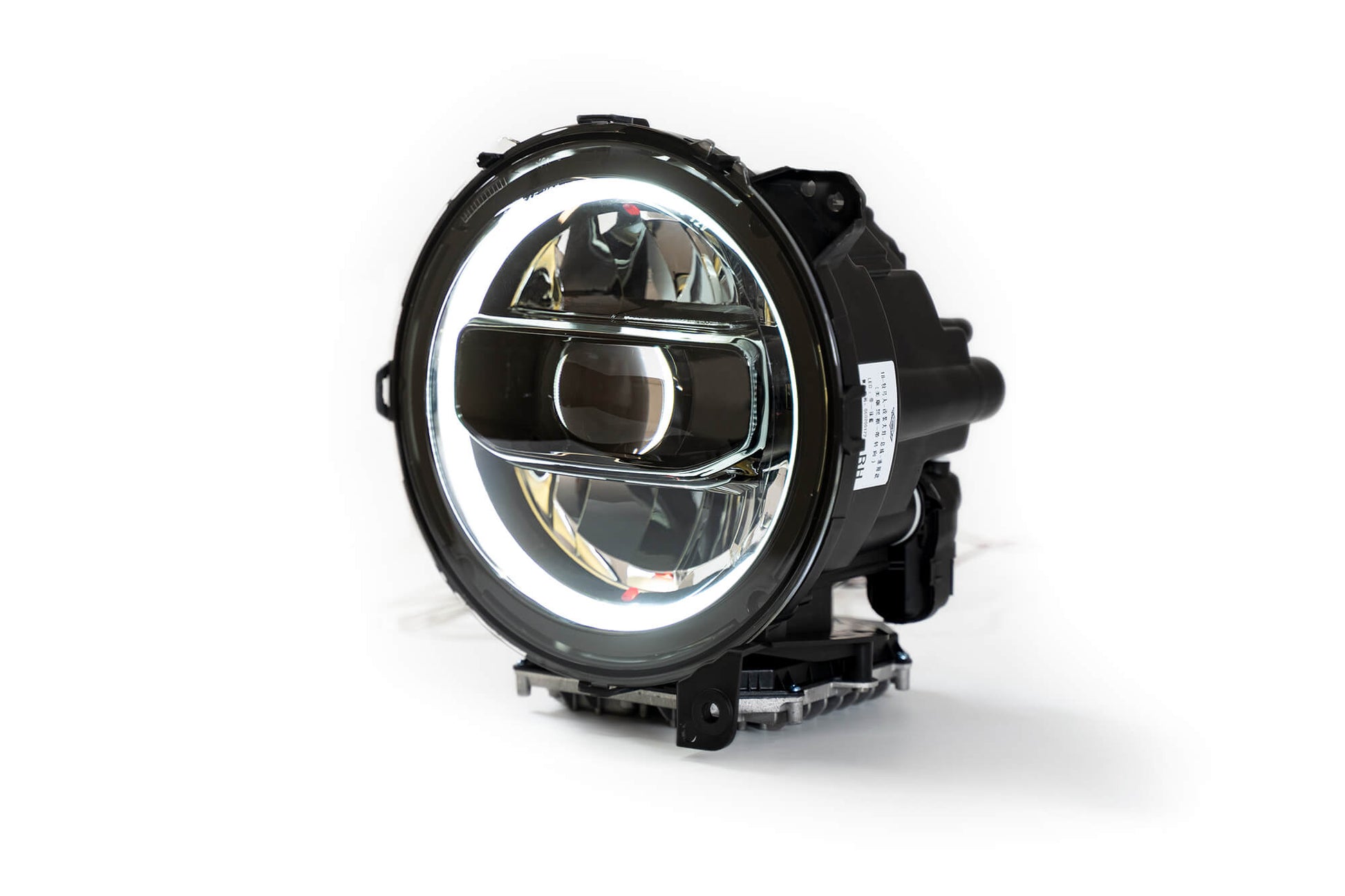 2020 2025 Jeep Gladiator JT Wrangler Headlights Black DV8 Offroad-4