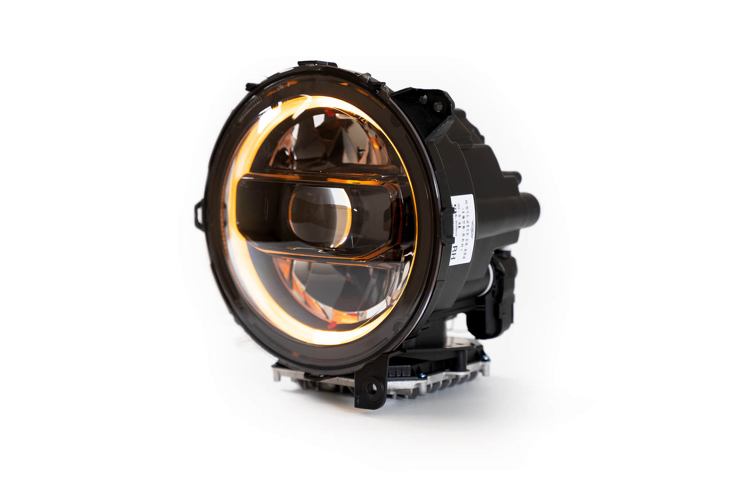 2020 2025 Jeep Gladiator JT Wrangler Headlights Black DV8 Offroad-8