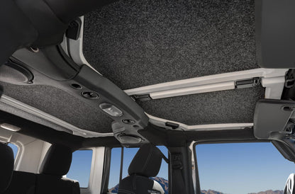 Jeep Headliner 07-10 JK Unlimited 4 door Headliner Kit 4 pc. Kit Intended For Hard Top Charcoal BedRug-1