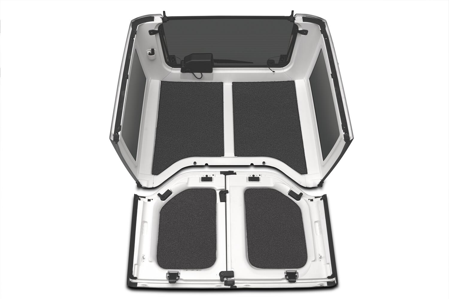 Jeep Headliner 18+ JL 2 door Headliner Kit 4 pc. Kit Intended For Hard Top Charcoal BedRug