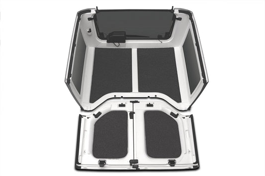 Jeep Headliner 18+ JL 2 door Headliner Kit 4 pc. Kit Intended For Hard Top Charcoal BedRug