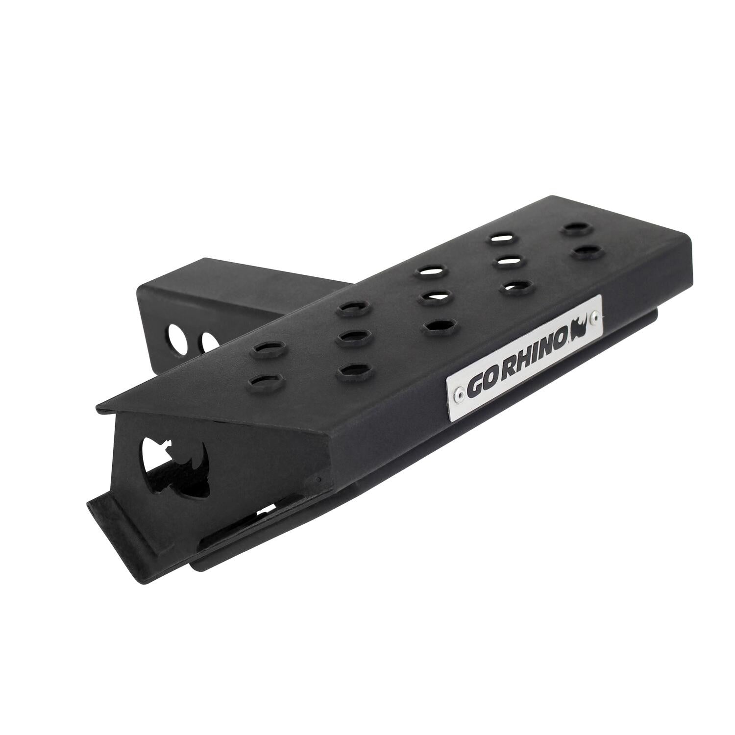 HS 10 Hitch Step Textured Black Go Rhino-2