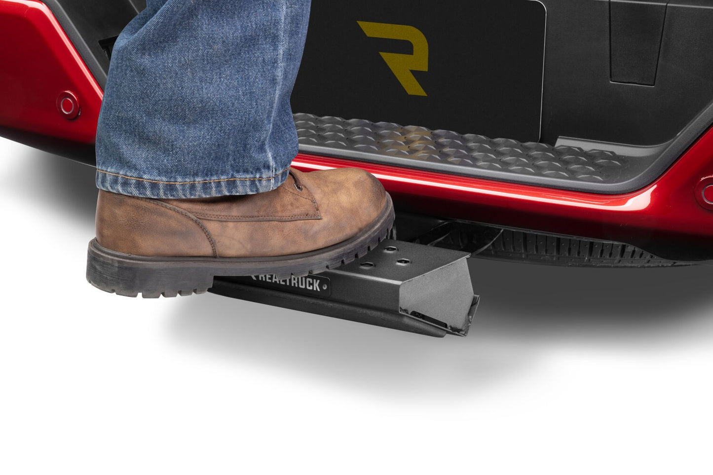 HS 10 Hitch Step Textured Black Go Rhino-8