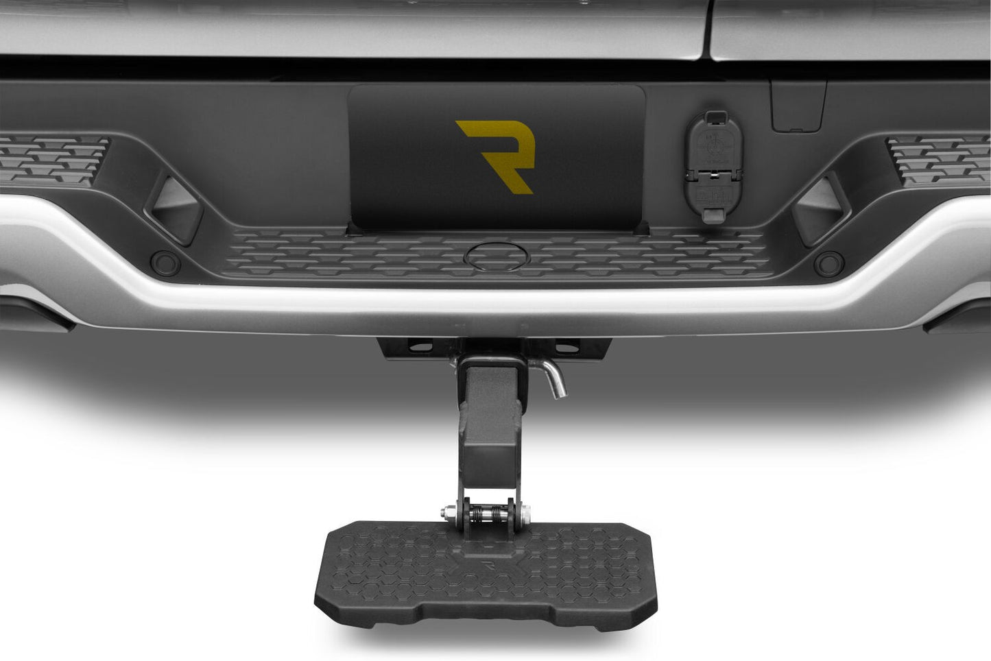 HS 20 Hitch Step Textured Black Go Rhino-4