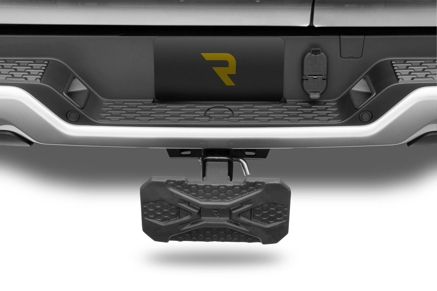 HS 20 Hitch Step Textured Black Go Rhino-5
