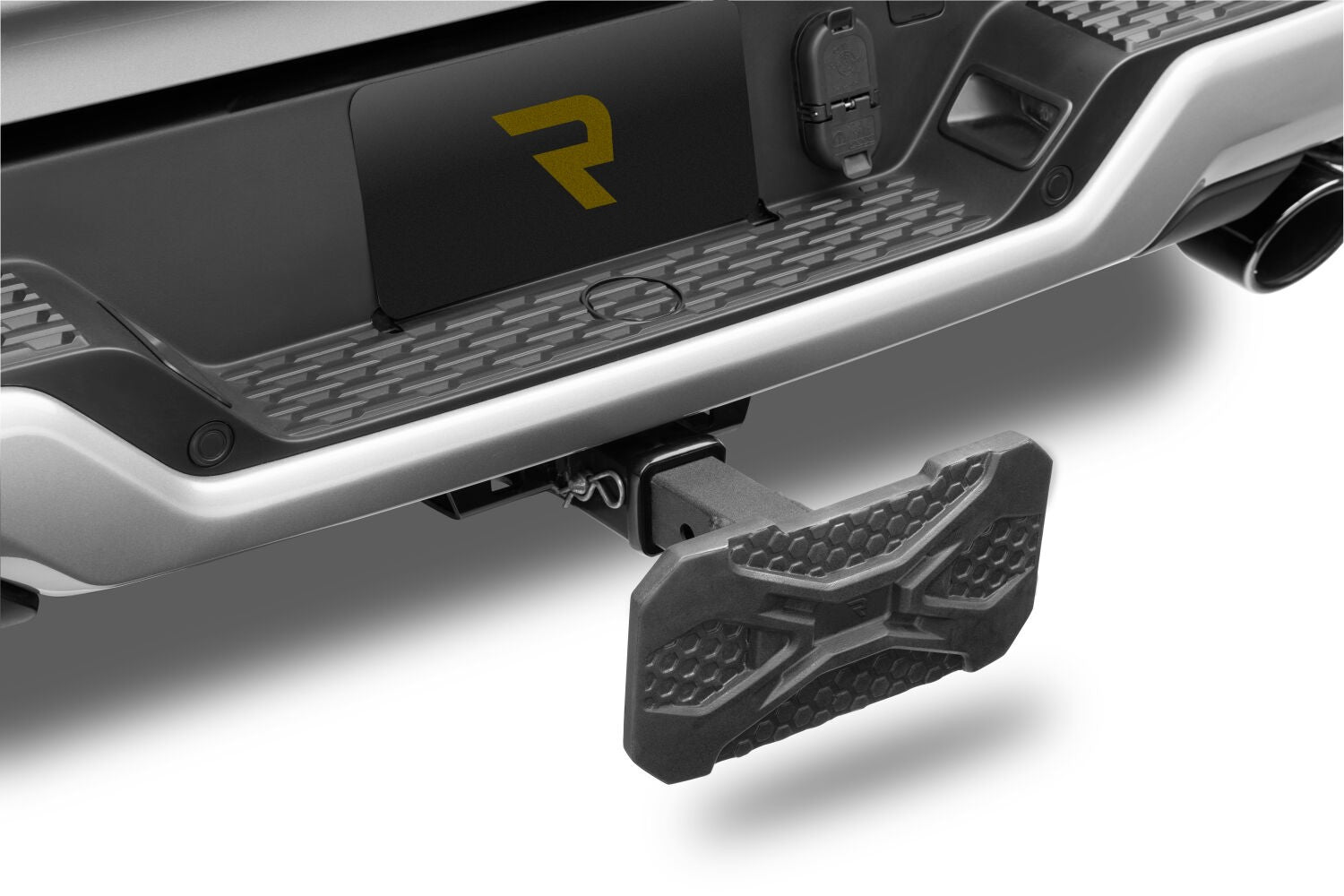 HS 20 Hitch Step Textured Black Go Rhino-7