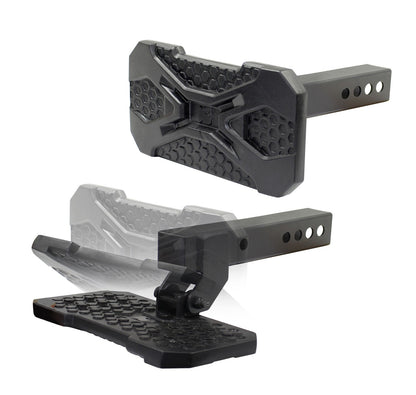 HS 20 Hitch Step Textured Black Go Rhino-9