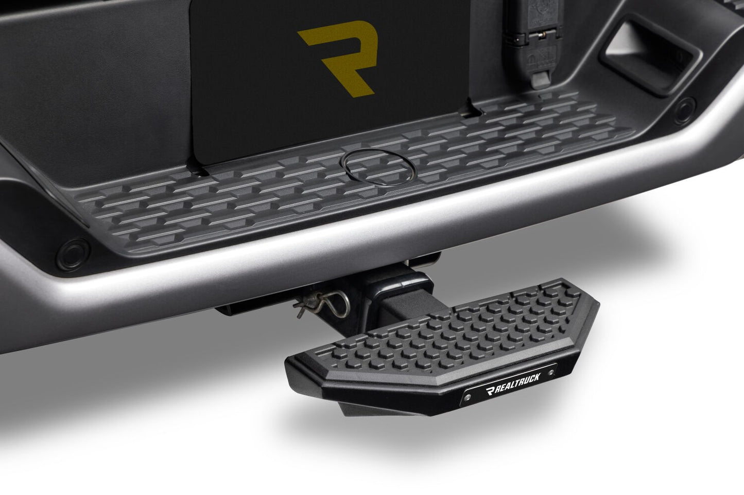 HS 30 Hitch Step Textured Black Go Rhino-3