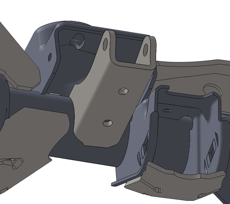 Aluminum Ultimate Dana 60 High Steer Arms 5-hole Pair Artec Industries-5