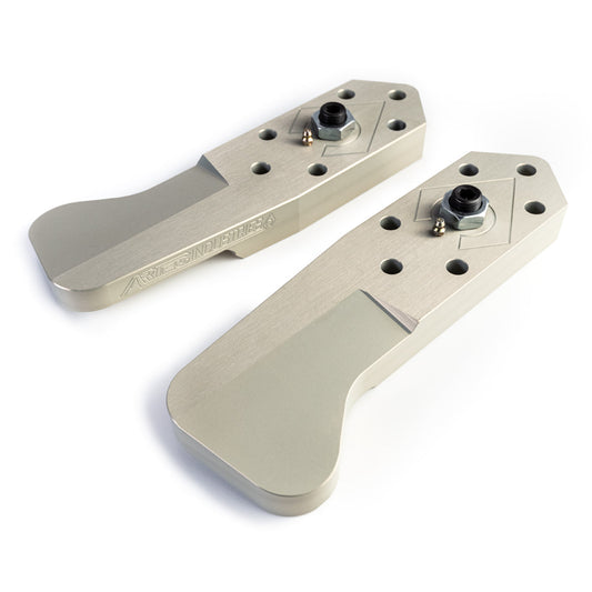 Artec Industries Aluminum Ultimate Dana 60 High Steer Arms - 6-Hole w/ Keyway - Pair Artec Industries