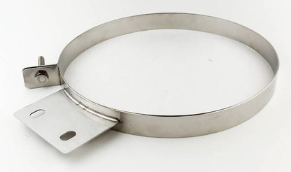 Diesel Stack Clamp 8 in Polished 304 Stainless Steel Pypes Performance Exhaust