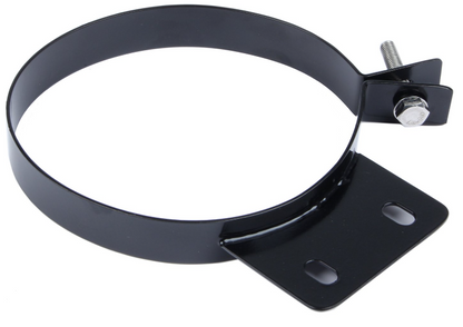Diesel Stack Clamp 8 in Black Finish 304 Stainless Steel Pypes Performance Exhaust-1