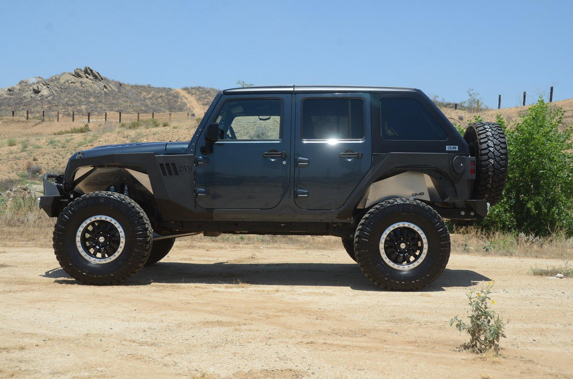 2007 2018 Jeep Wrangler JKU 4 Door Fastback Hard Top DV8 Offroad-1
