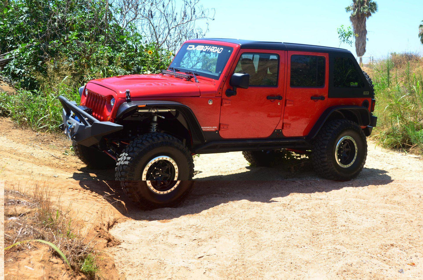 2007 2018 Jeep Wrangler JKU 4 Door Fastback Hard Top DV8 Offroad-2