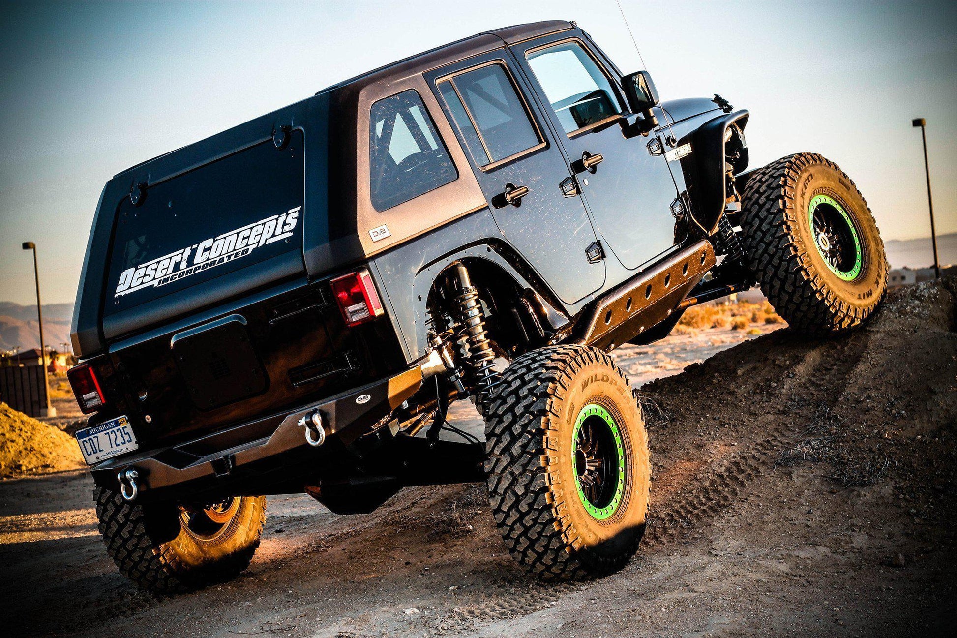 2007 2018 Jeep Wrangler JKU 4 Door Fastback Hard Top DV8 Offroad-8