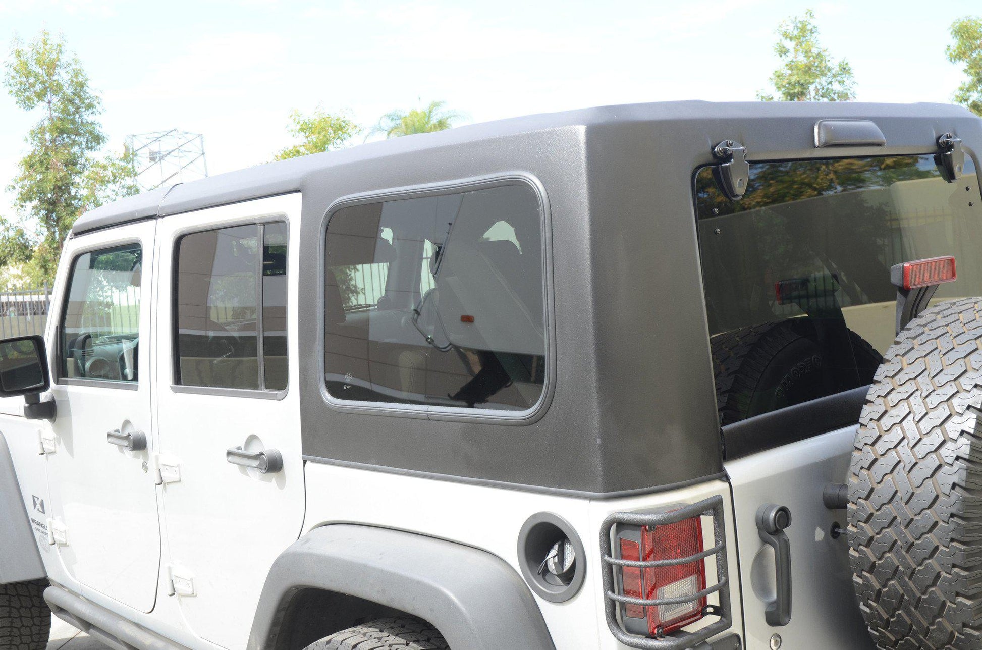 2007 2018 Jeep Wrangler JKU 4 Door Jeep Square Back Hard Top DV8 Offroad-3
