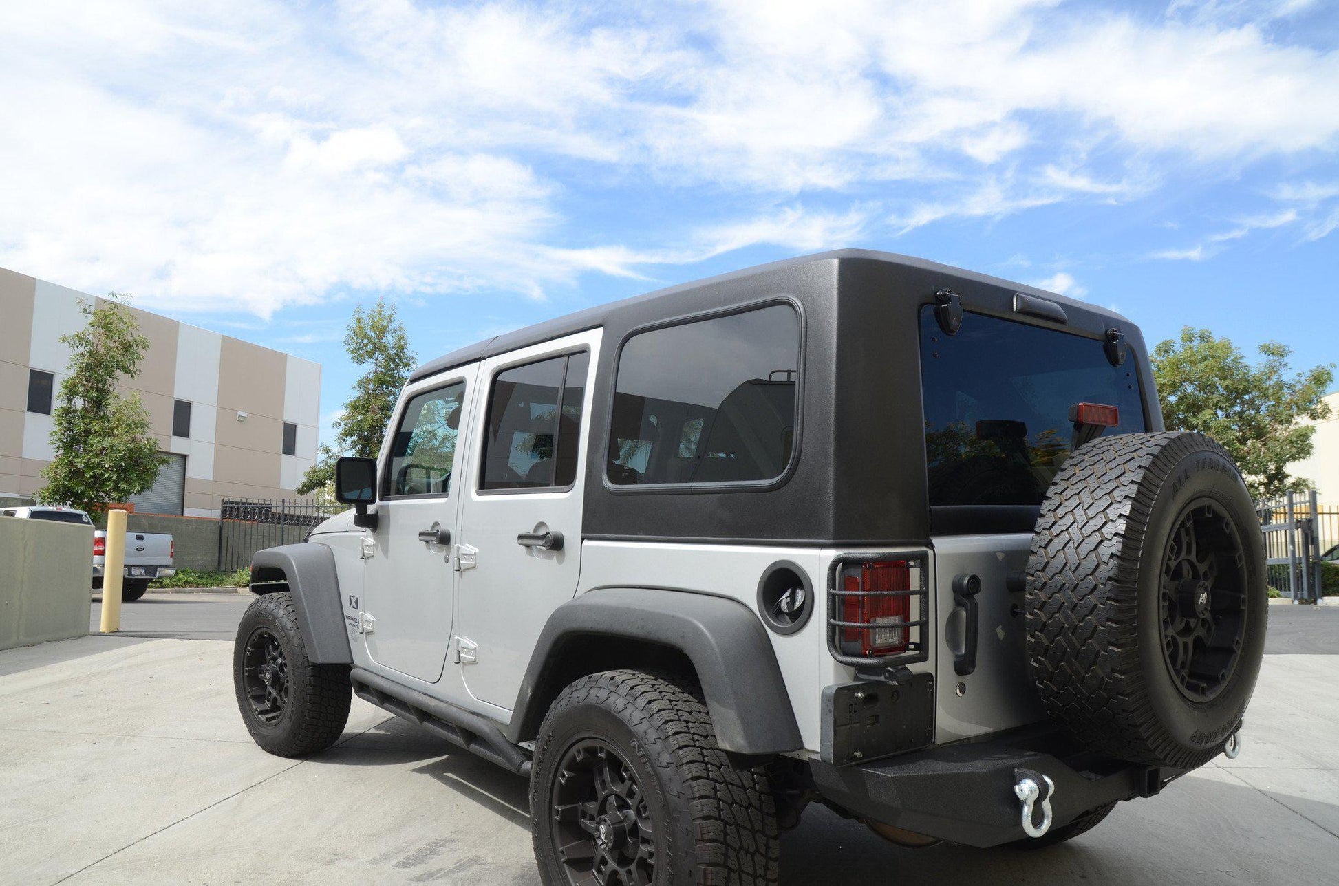 2007 2018 Jeep Wrangler JKU 4 Door Jeep Square Back Hard Top DV8 Offroad-4