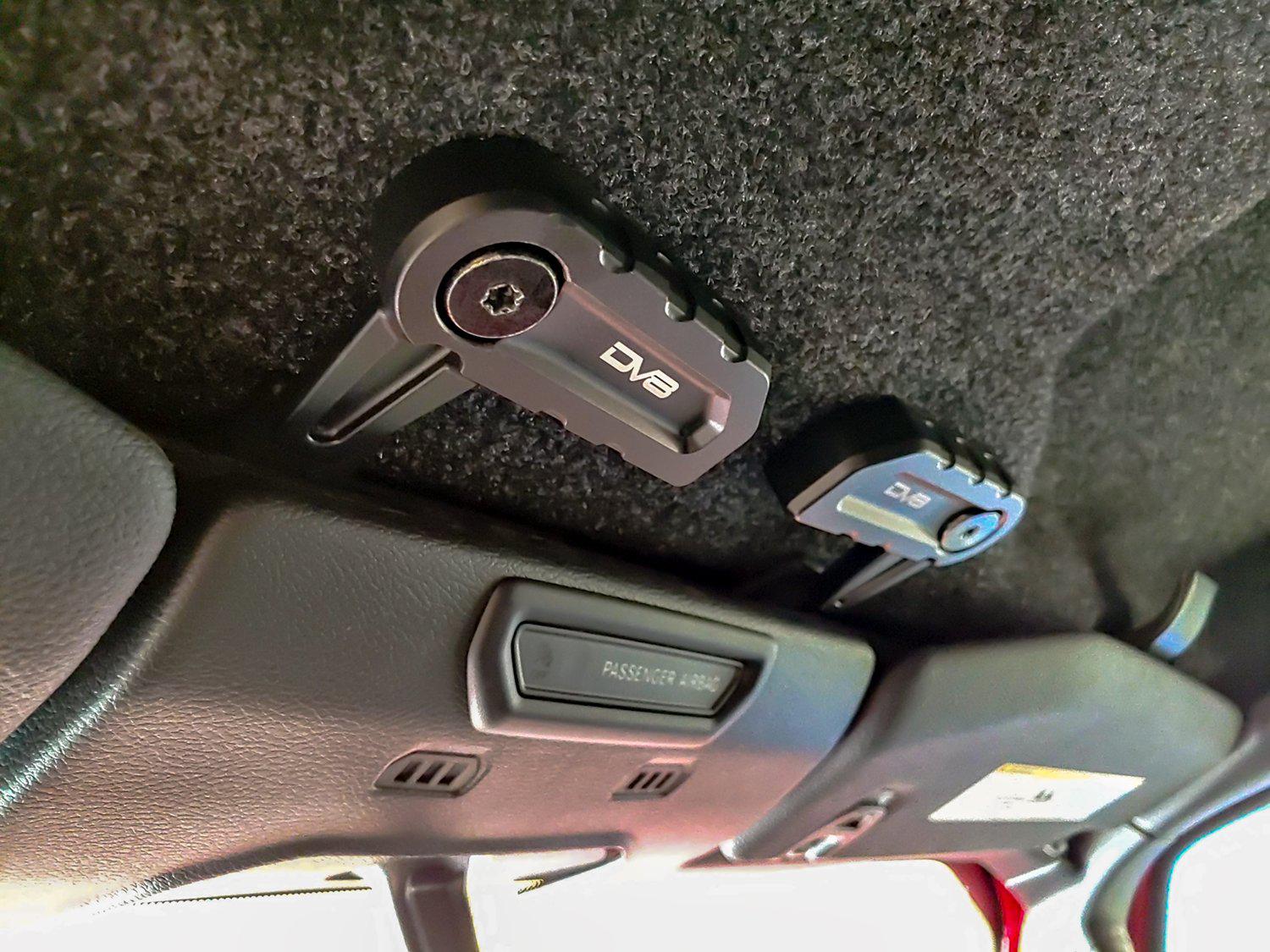 2018 2025 Jeep Wrangler JL & Gladiator JT JLU Billet T Handles for Hard Top DV8 Offroad-2
