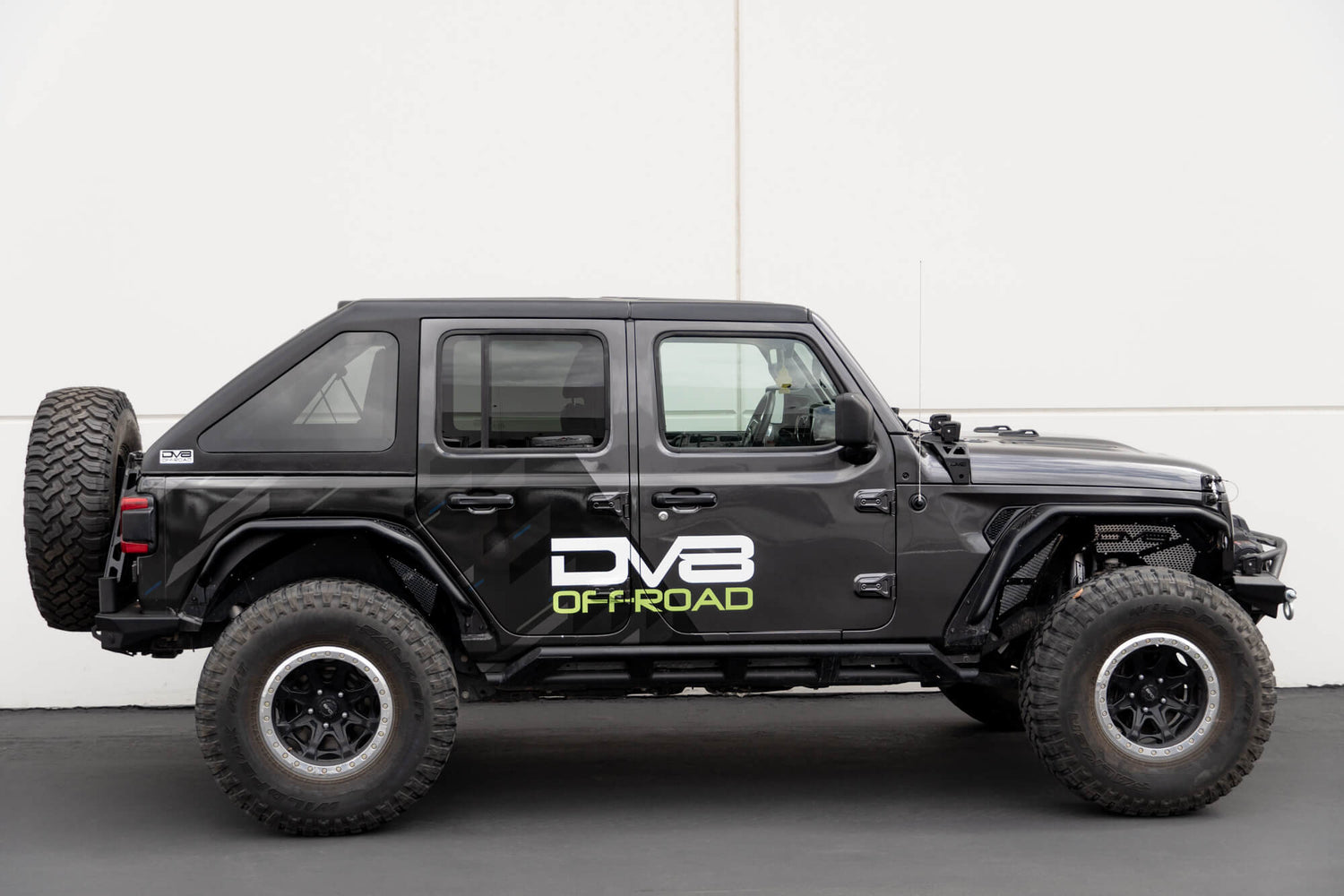 2018 2025 Jeep Wrangler JLU 4 Door Razor Series Fastback Hard Top DV8 Offroad