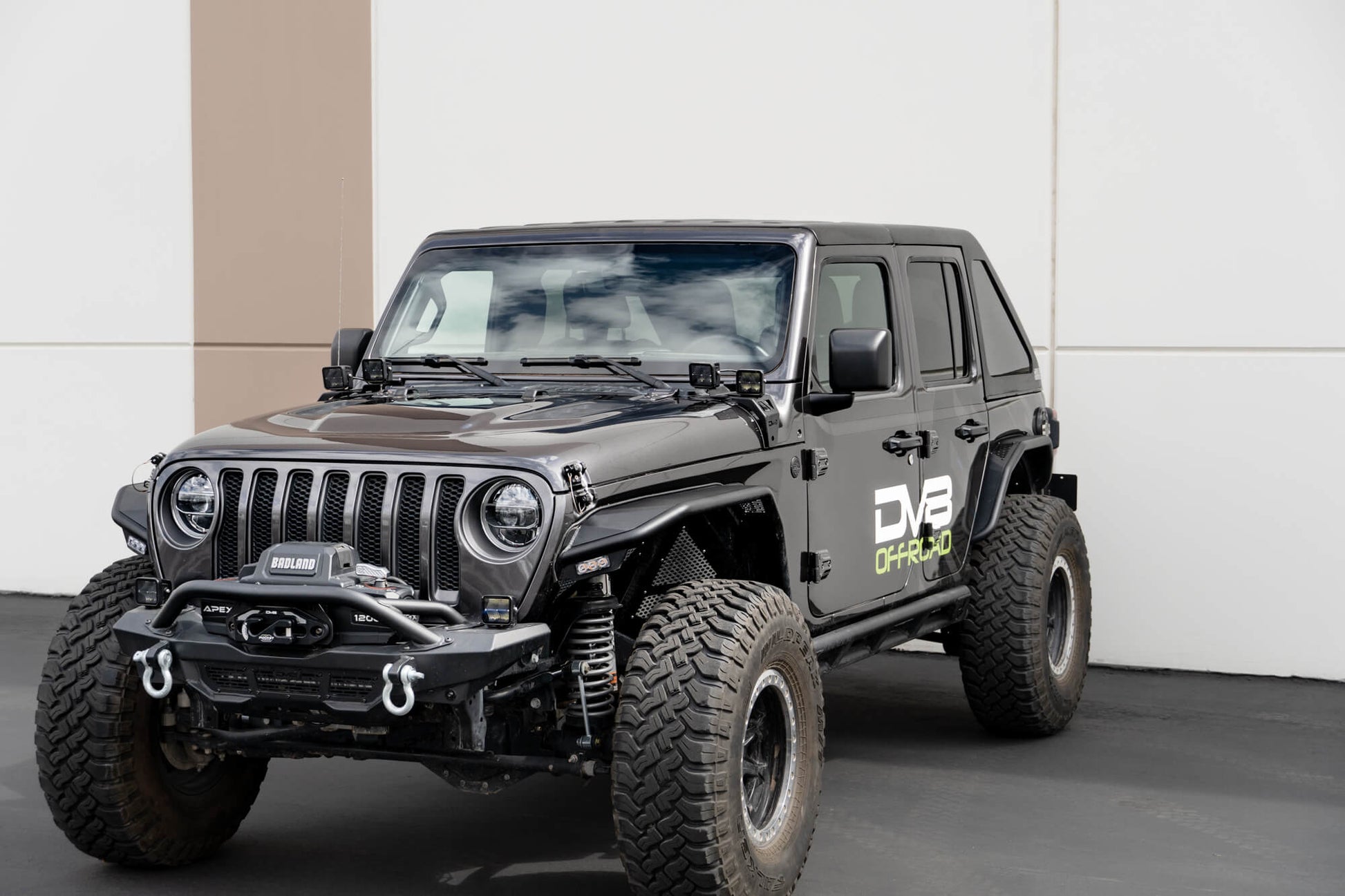 2018 2025 Jeep Wrangler JLU 4 Door Razor Series Fastback Hard Top DV8 Offroad-12
