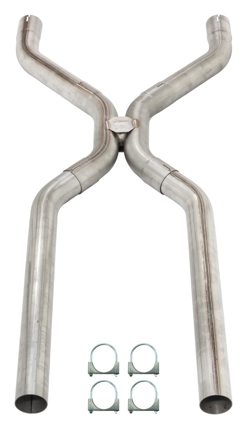 2.5 Inch Universal H-Pipe Crossover Kit Mandrel Bent 409 Stainless Steel Pypes Performance Exhaust-1