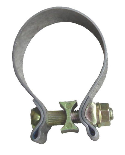 Muffler Band Clamp 2.5 in x 1 in Natural 304 Stainless Steel Pypes Performance Exhaust