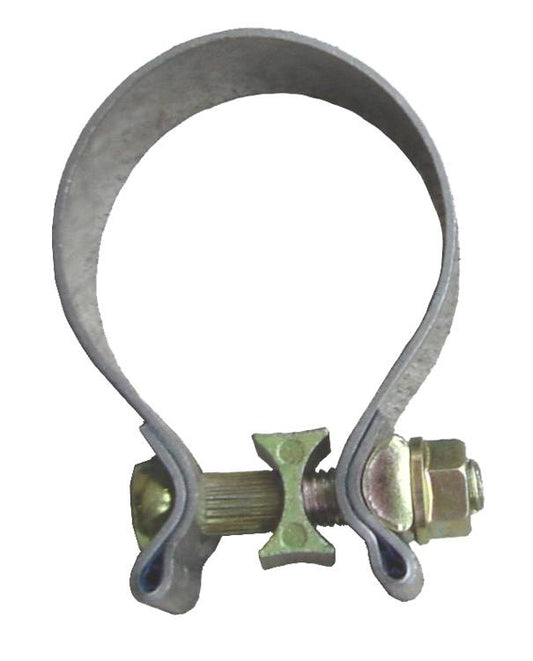 Muffler Band Clamp 2.5 in x 1 in Natural 304 Stainless Steel Pypes Performance Exhaust