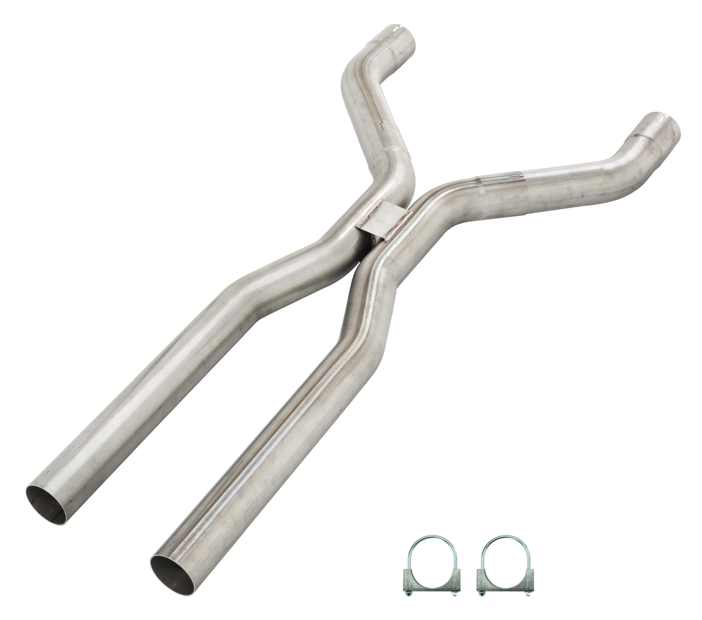 3 Inch Mandrel-Bent Tunnel Crossover H-Pipe 409 Stainless Steel Pypes Performance Exhaust
