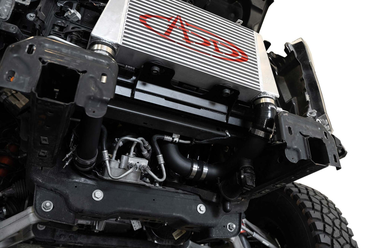 2017-2020 Ford F-150, F-150 Raptor High Mount Intercooler Upgrade Kit Addictive Desert Designs-3