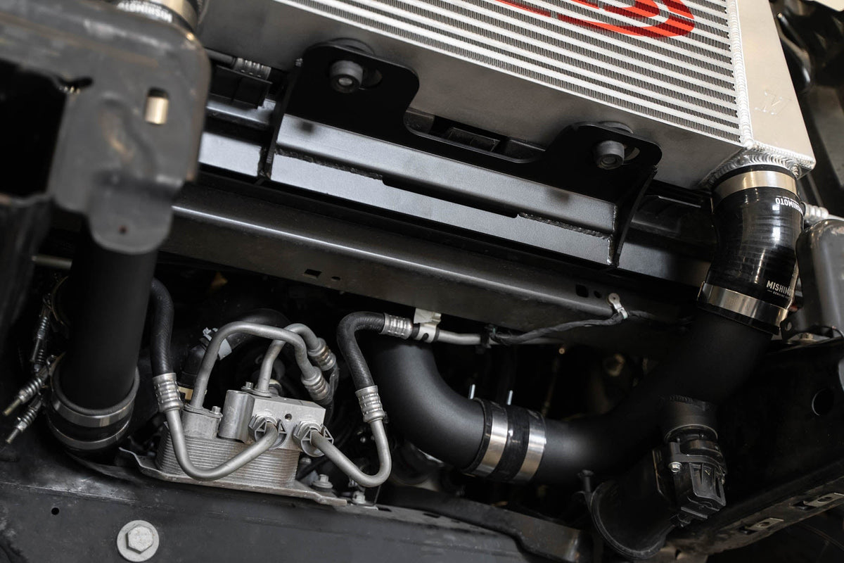 2017-2020 Ford F-150, F-150 Raptor High Mount Intercooler Upgrade Kit Addictive Desert Designs-4