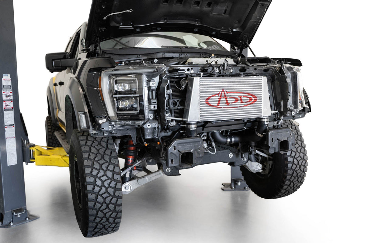 2017-2020 Ford F-150, F-150 Raptor High Mount Intercooler Upgrade Kit Addictive Desert Designs-7