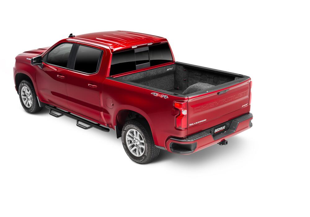 Impact Bedliner 19+ (New Body Style) Silverado/Sierra 6' 6 inch Bed Without Multi-Pro Tailgate Without Carbonpro Bed Charcoal BedRug-2