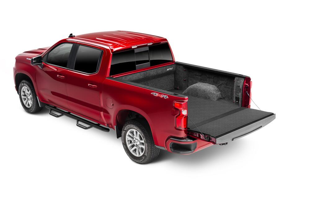 Impact Bedliner 19+ (New Body Style) Silverado/Sierra 6' 6 inch Bed Without Multi-Pro Tailgate Without Carbonpro Bed Charcoal BedRug-3