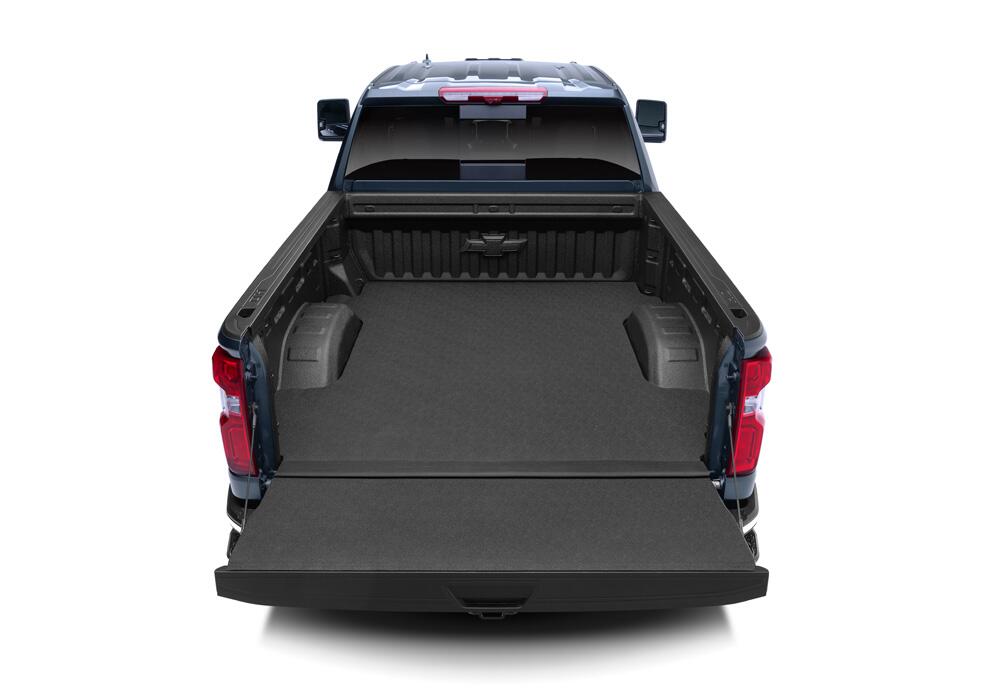 Impact Mat For Spray-In Or No Bed Liner 20+ GM T1Xx HD 6'9 inch Bed Without Multi-Pro Tailgate Charcoal BedRug