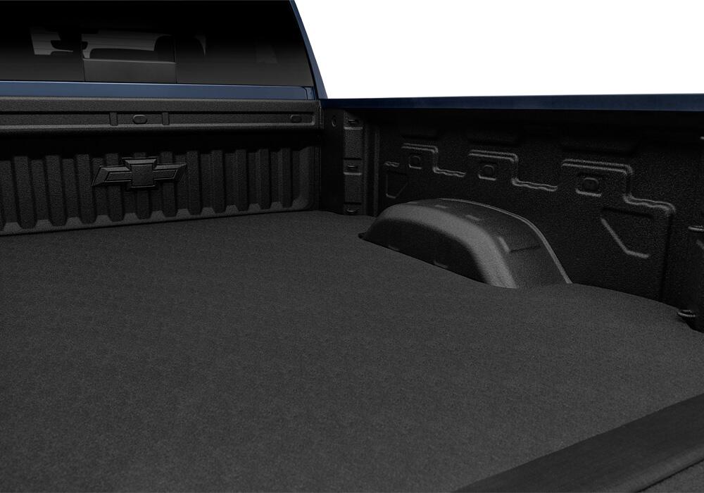 Impact Mat For Spray-In Or No Bed Liner 20+ GM T1Xx HD 6'9 inch Bed Without Multi-Pro Tailgate Charcoal BedRug-1