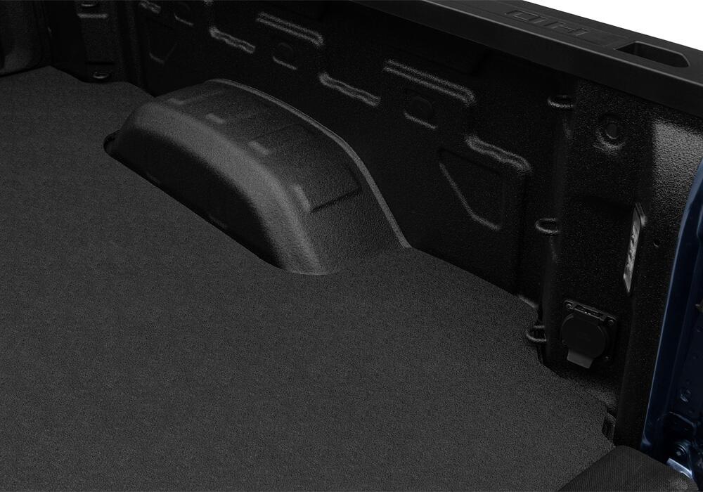 Impact Mat For Spray-In Or No Bed Liner 20+ GM T1Xx HD 6'9 inch Bed Without Multi-Pro Tailgate Charcoal BedRug-3