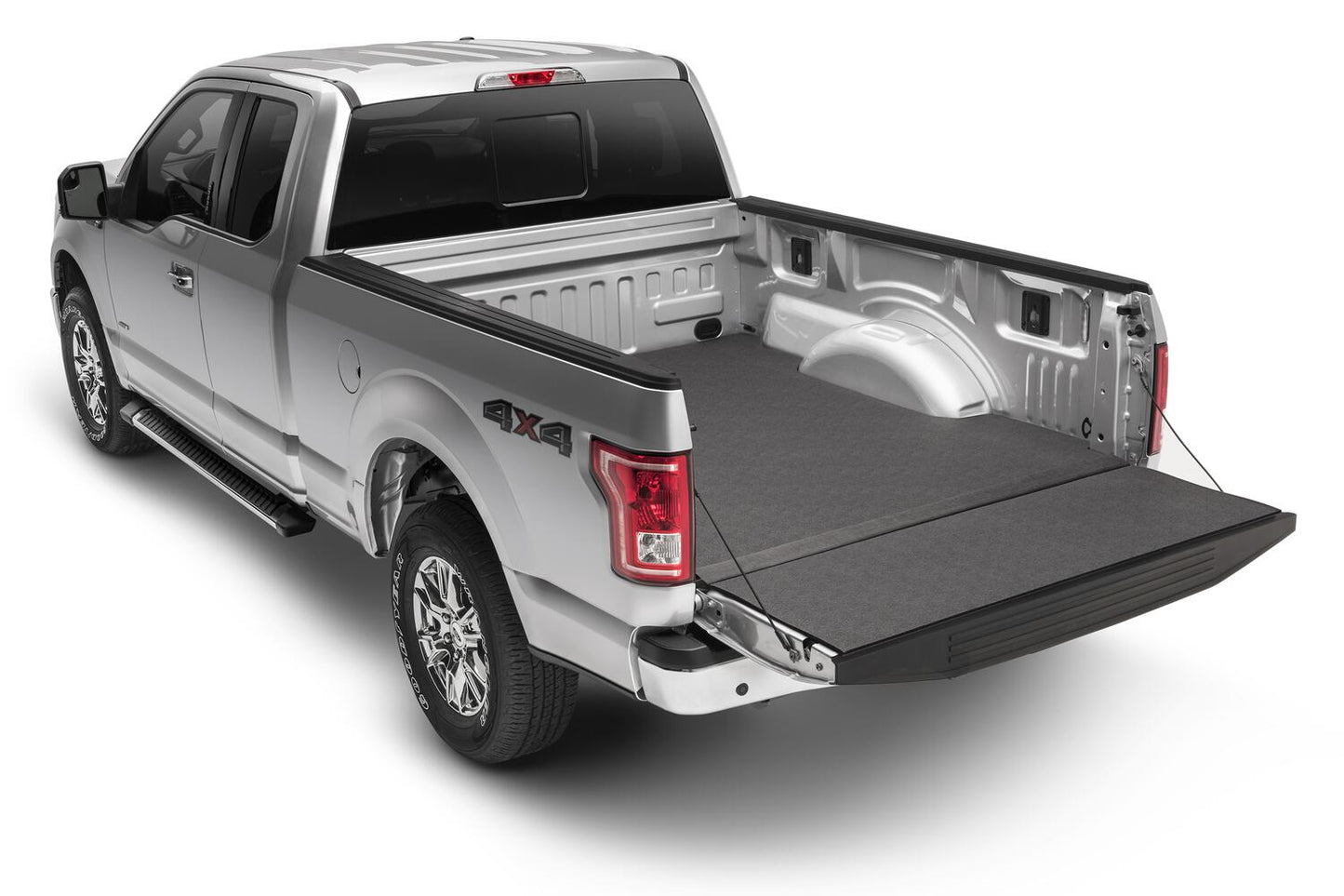 Impact Truck Bed Floor Mat For Spray-In Or No Bed Liner 2019-2023 Ford Ranger 6' Bed Charcoal BedRug-4