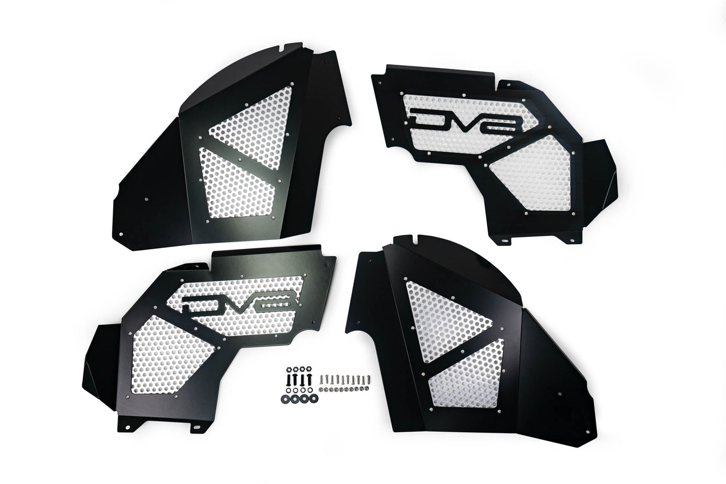 2018 2023 Jeep Wrangler JL JLU Gladiator JT Front Inner Fenders DV8 Offroad-13