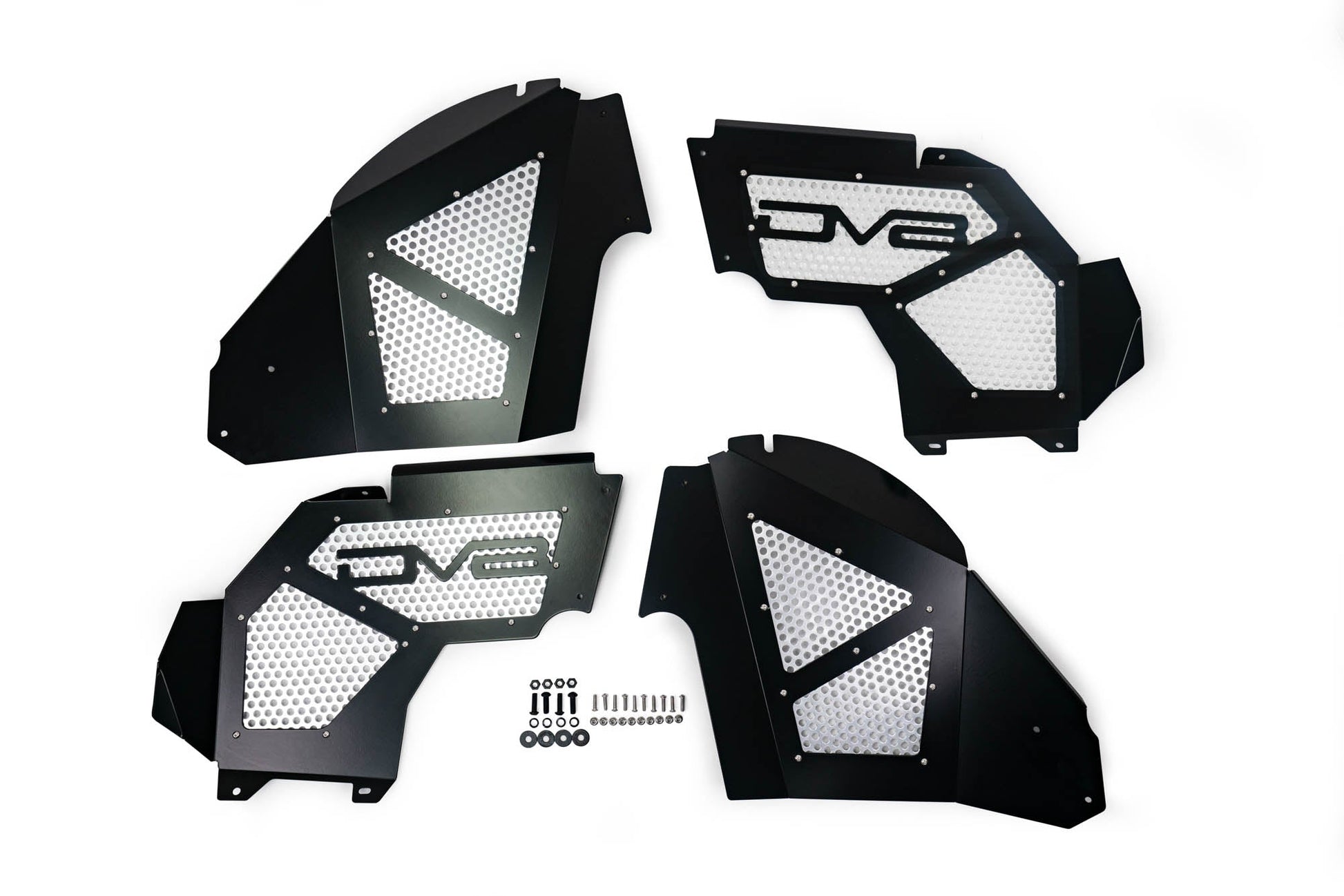 2018 2023 Jeep Wrangler JL JLU Gladiator JT Front Inner Fenders DV8 Offroad-13