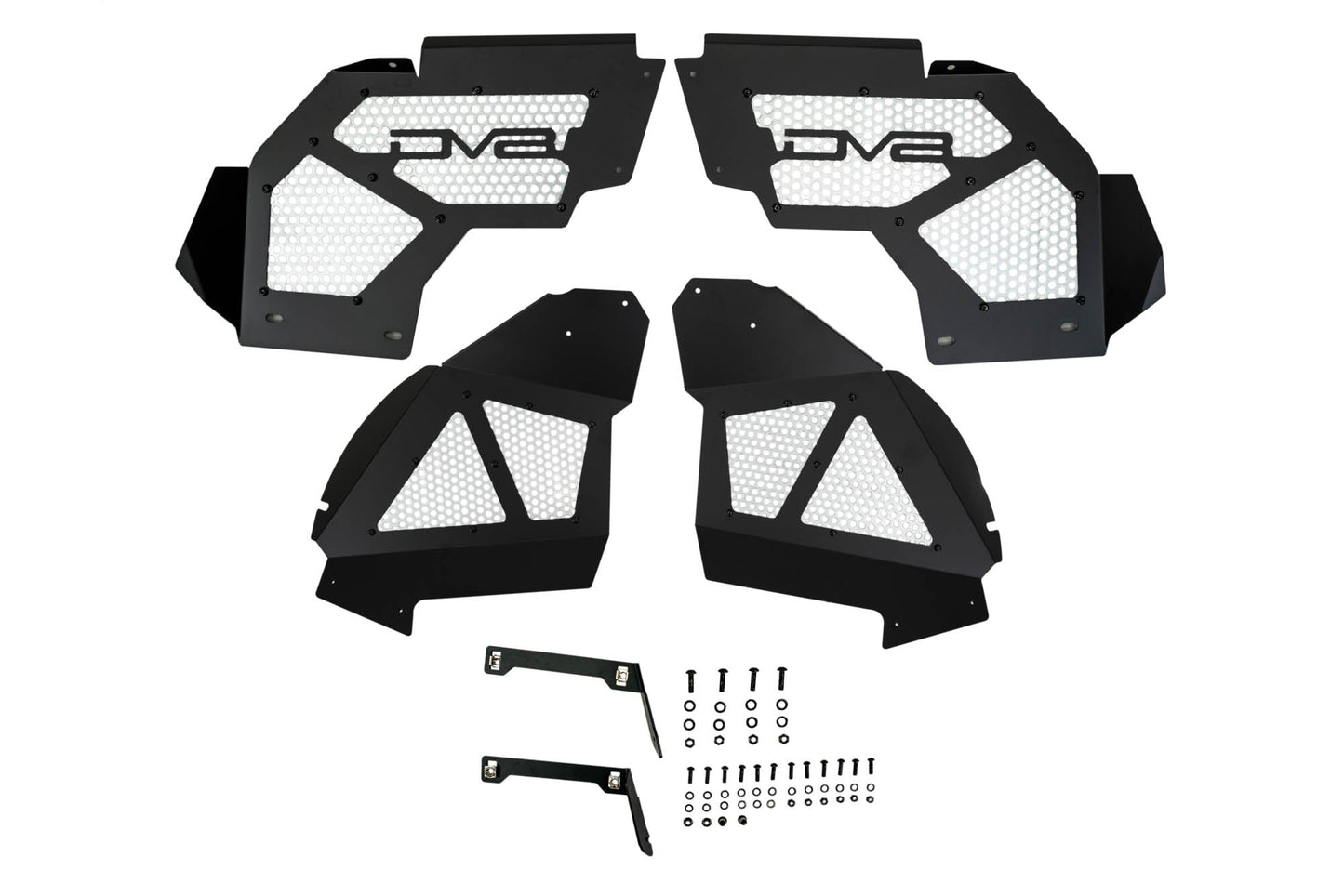 2018 2025 Jeep Wrangler JL JLU Gladiator JT Front Inner Fenders DV8 Offroad-16