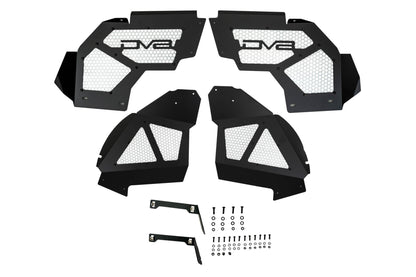 2018 2025 Jeep Wrangler JL JLU Gladiator JT Front Inner Fenders DV8 Offroad-16