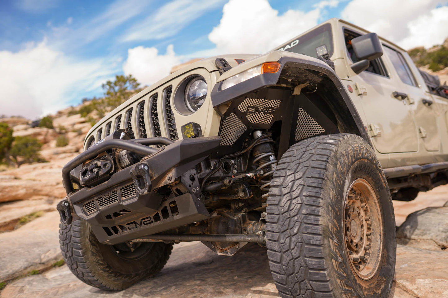 2018 2025 Jeep Wrangler JL JLU Gladiator JT Front Inner Fenders DV8 Offroad-21