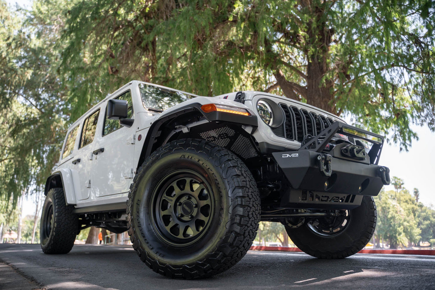 2018 2025 Jeep Wrangler JL JLU Gladiator JT Front Inner Fenders DV8 Offroad-4