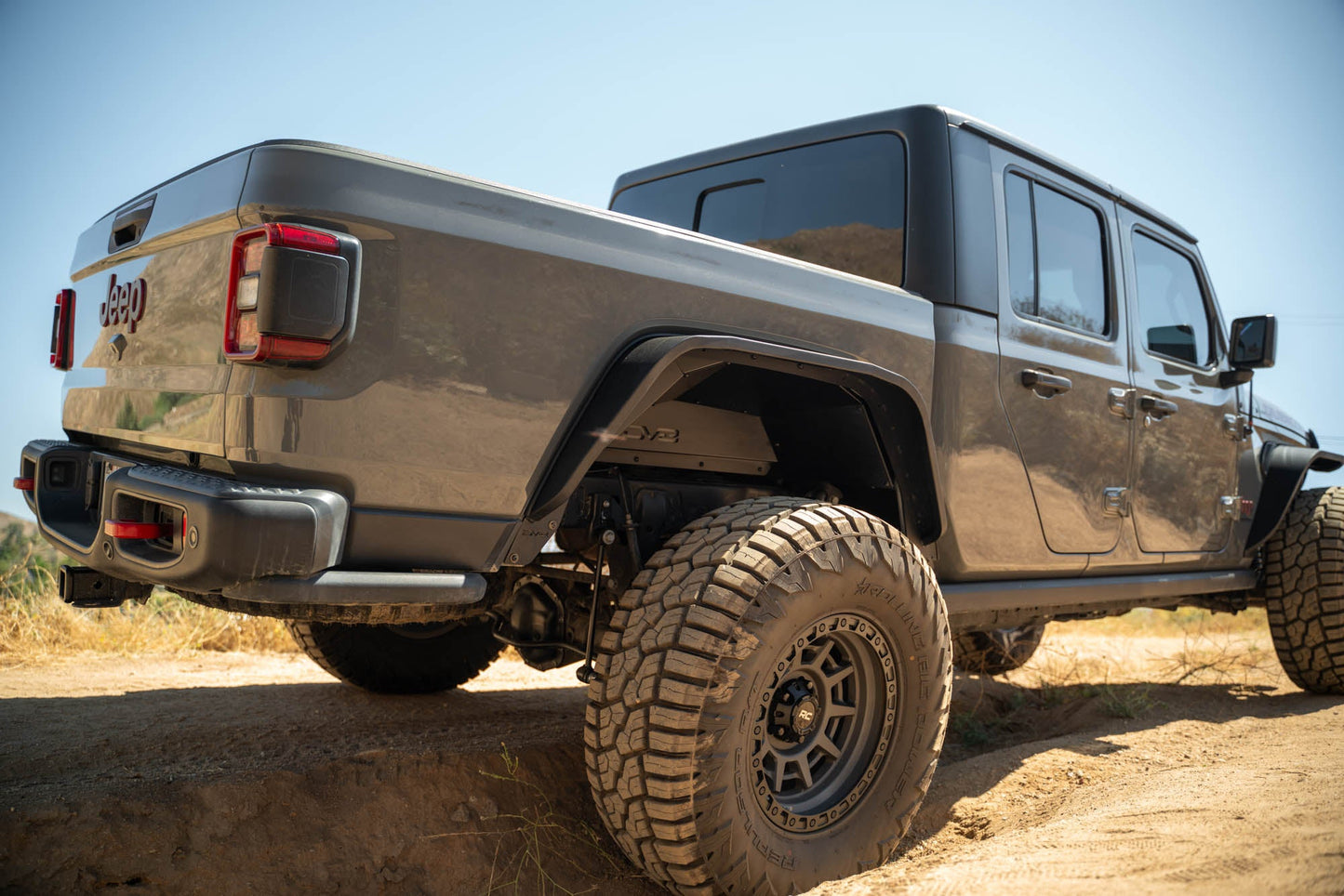 2020 2025 Jeep Gladiator JT Rear Inner Fenders DV8 Offroad-13